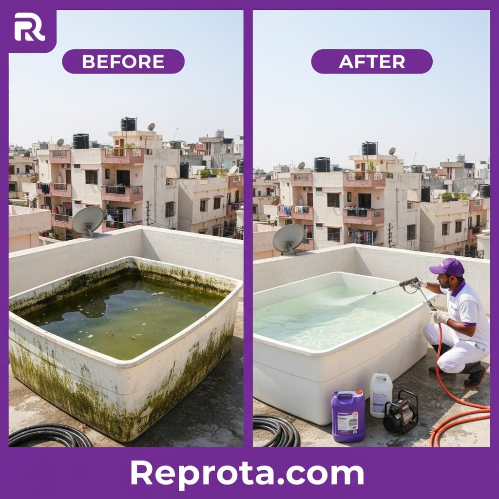 Water Tank Cleaning Services in Rudrapur