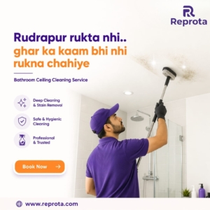 Bathroom Ceiling Cleaning Service in Rudrapur