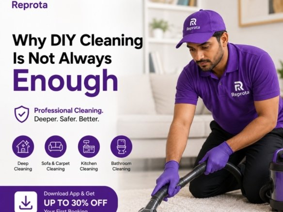DIY vs professional cleaning