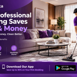 How Professional Cleaning Saves Time & Money